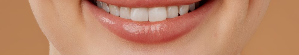 Close-up of a bright, white smile